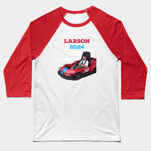 President Larson Baseball T-Shirt by Heifer